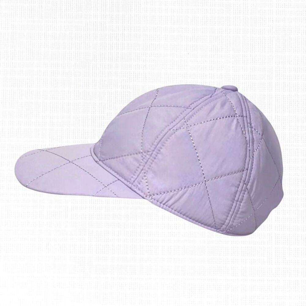 Torrid Womens Baseball Cap Hat M / L Purple Happy Camper Active Lavender NEW